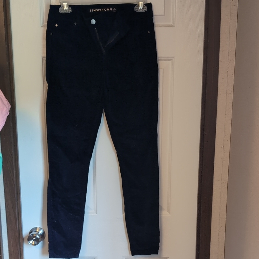 Tinseltown Black Corduroy Pants